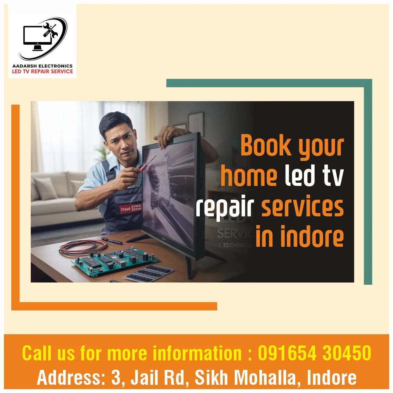 Home LED TV Repair Services in Indore
